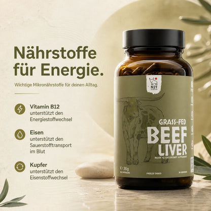 RINDERLEBER KAPSELN AUS EU WEIDEHALTUNG